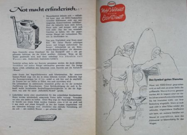 "Esso Informationen" 1947 Gasstation-Magazine (2031)